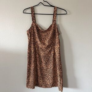 BP. Leopard Spring Summer Mini Dress Size M